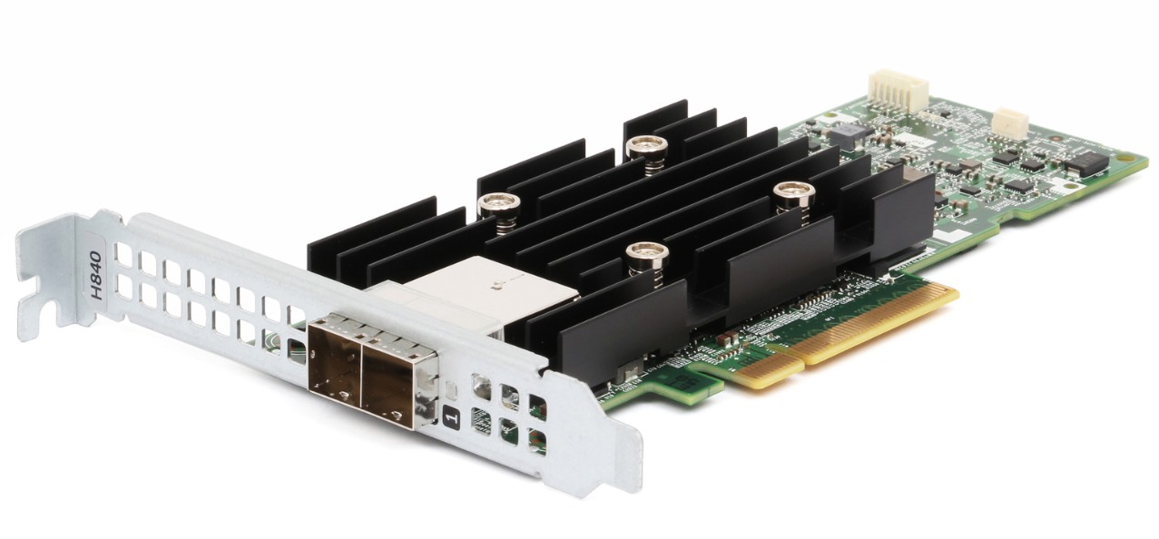 RAID-контроллер Dell PERC H840 for External MD14XX Only SAS 12 Гб/с FH/LP Bracket, 405-ABBD