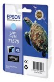 Вид Картридж EPSON T1575 Струйный Светло-голубой 850стр, C13T15754010