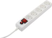 Сетевой фильтр Filum SP3 (10-pack) 5 м белый, FL-SP3-5-5M/10