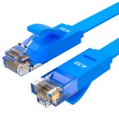 Патч-корд Greenconnect UTP кат. 6 синий 1.5 м, плоский, GCR-LNC621-1.5m