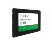 Фото Диск SSD CBR Lite 2.5" 2 ТБ SATA, SSD-002TB-2.5-LT22