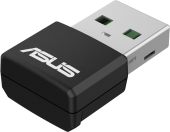Вид USB WiFi адаптер Asus USB-AX55 NANO Wi-Fi 6 (802.11ax), USB-AX55 NANO