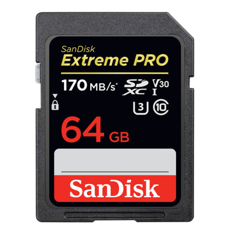 Картинка - 1 Карта памяти SanDisk Extreme PRO SDXC UHS-I Class 1 64GB, SDSDXXY-064G-GN4IN