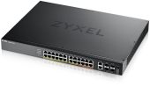 Коммутатор ZyXEL XGS2220-30HP 26-PoE Управляемый 30-ports, XGS2220-30HP-EU0101F