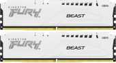 Комплект памяти Kingston FURY Beast White EXPO 2х16 ГБ DIMM DDR5 6400 МГц, KF564C32BWEK2-32