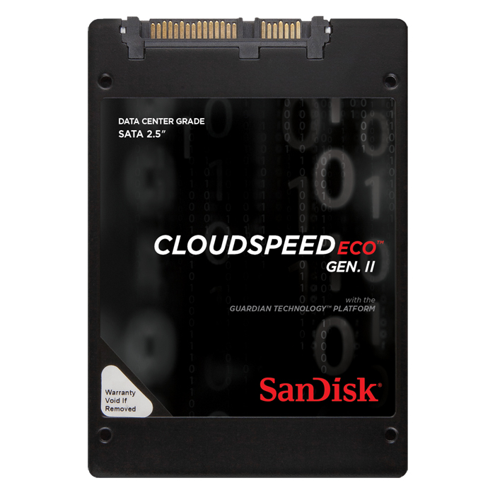 Картинка - 1 Диск SSD SanDisk CloudSpeed Eco Gen II 2.5&quot; 1.92TB SATA III (6Gb/s), SDLF1CRR-019T-1JA1