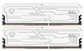 Комплект памяти Netac Shadow III White 2х16 ГБ DIMM DDR4 3200 МГц, NTSHD4P32DP-32W
