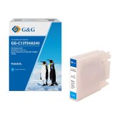 Картридж G&G C13T04A240 Струйный Голубой 8000стр, GG-C13T04A240
