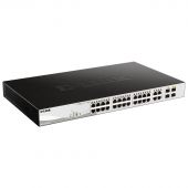 Коммутатор D-Link DGS-1210-28P Smart 28-ports, DGS-1210-28P/F1A