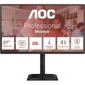 Монитор AOC Q27E4CV 27" WLED IPS чёрный, Q27E4CV
