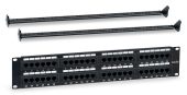 Вид Патч-панель WRline 48-ports UTP RJ-45 2U, WR-PL-48-C5E-D