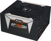 Вид Блок питания для компьютера Gigabyte AORUS ATX 80 PLUS Gold 750 Вт, GP-AP750GM