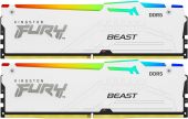 Комплект памяти Kingston Fury Beast 2х32 ГБ DIMM DDR5 6000 МГц, KF560C30BWAK2-64