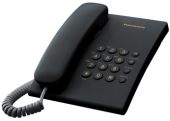Проводной телефон Panasonic KX-TS2350RU Чёрный, KX-TS2350RUB