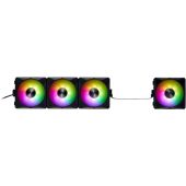 Корпусный вентилятор XPG HURRICANE MAG 120 ARGB 120 мм 4-pin, HURRICANEMAG120ARGBPWM4C-BKCWW