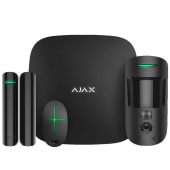 Photo Стартовый набор системы безопасности Ajax Systems StarterKit Cam, Ethernet, GSM, цвет Чёрный, 16582.