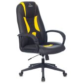 Кресло для геймеров ZOMBIE 8 Чёрно-жёлтый, эко.кожа, ZOMBIE 8 YELLOW