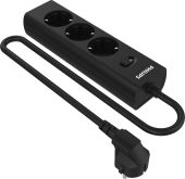 Фото Сетевой фильтр Philips CHP2135BB 3 м чёрный, CHP2135BB/51