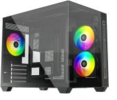Корпус ID-Cooling View 500 Mini Tower Без БП чёрный, VIEW 500 ARGB