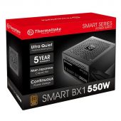 Фото Блок питания для компьютера Thermaltake Smart BX1 ATX 80 PLUS Bronze 550 Вт, PS-SPD-0550NNSABE-1