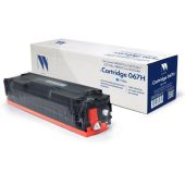 Тонер-картридж NV Print 067HC Лазерный Голубой 2350стр с чипом, NV-067HC