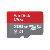 Вид Карта памяти SanDisk Ultra + adapter microSDXC 200GB, SDSQUAR-200G-GN6MA
