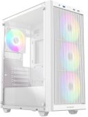 Корпус ID-Cooling Ware 300 Midi Tower Без БП белый, WARE 300 ARGB WH