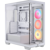 Корпус Corsair 3500X LX-R RGB iCUE LINK Midi Tower Без БП белый, CC-9011325-WW