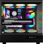 Корпус Formula V Crystal Z8 Midi Tower Без БП чёрный, Crystal Z8 Black