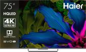 Телевизор Haier Smart TV S6 75" 3840x2160 (4K) серый, DH1WVJD02RU