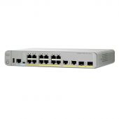 Вид Коммутатор Cisco C3560CX-12PC Управляемый 16-ports, WS-C3560CX-12PC-S