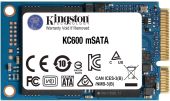 Диск SSD Kingston KC600 mSATA 1 ТБ SATA, SKC600MS/1024G