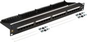 Патч-панель LANMASTER 24-ports UTP RJ-45 1U, LAN-PPN24U5E