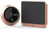 Видеодомофон и видеоглазок EZVIZ DP2C 4.3" 1280x720, 2Мп CMOS, DP2C GOLD
