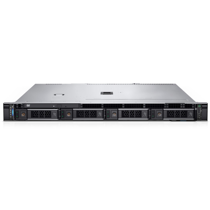 Сервер Dell PowerEdge R250 4x3.5" Rack 1U, 210-BBOP-021