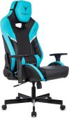 Кресло для геймеров KNIGHT Thunder 5X голубой, эко.кожа, KNIGHT THUNDER 5X BL