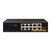 Коммутатор Trassir TR-NS13111S-120-8PoE 8-PoE Неуправляемый 11-ports, TR-NS13111S-120-8POE