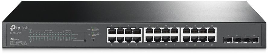 Коммутатор TP-Link SG2428P 24-PoE Управляемый 28-ports, SG2428P