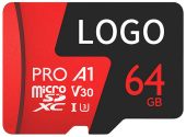 Карта памяти Netac P500 Extreme Pro microSDXC UHS-I Class 3 C10 64GB, NT02P500PRO-064G-S