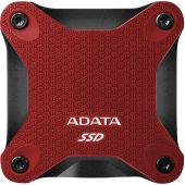 Вид Внешний диск SSD ADATA SD600Q 240 ГБ 1.8" USB 3.2 красный, ASD600Q-240GU31-CRD