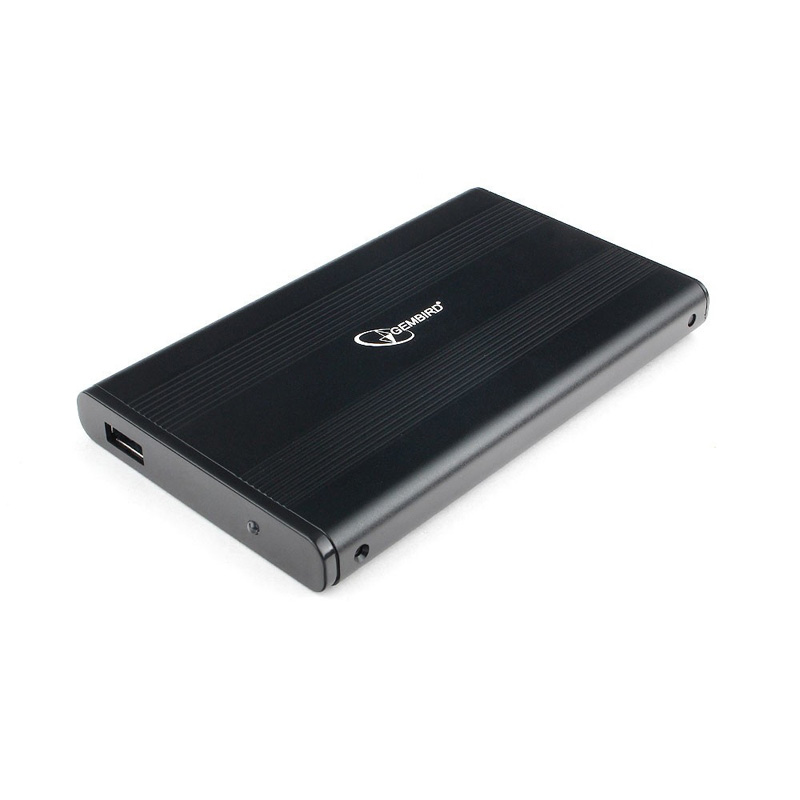 Внешний корпус для HDD/SSD Gembird EE2 2.5" чёрный, EE2-U3S-5