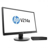 Photo Настольный компьютер с монитором HP 260 G3 20.7" V214a Mini PC, 4YV73EA