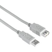 Вид USB удлинитель Hama Entry Line USB Type A (M) -> USB Type A (F) 0.5A 3 м, 00200906