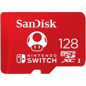 Photo Карта памяти SanDisk Nintendo Switch microSDXC UHS-I Class 1 128GB, SDSQXAO-128G-GNCZN