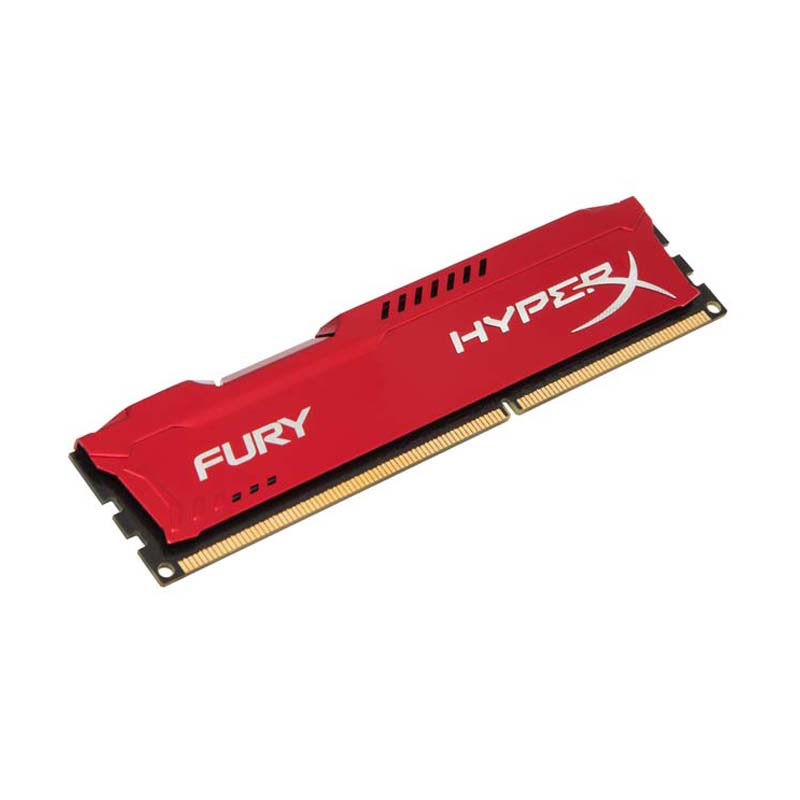 Картинка - 1 Модуль памяти Kingston HyperX FURY Red 8GB DIMM DDR3 1600MHz, HX316C10FR/8