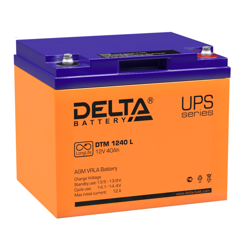 Картинка - 1 Батарея для ИБП Delta DTM L, DTM 1240 L