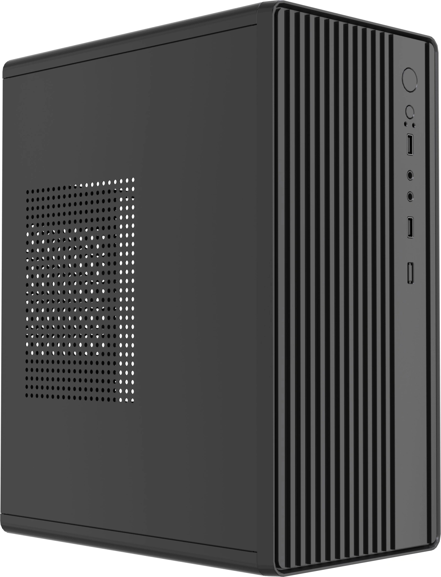 Корпус accord ACC-M258-01B Mini Tower Без БП чёрный, ACC M258-01B