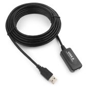 USB кабель Cablexpert USB Type A (F) -&gt; USB Type A (M) 4.5 м, UAE016-BLACK