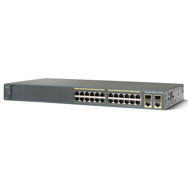 Картинка - 1 Коммутатор Cisco WS-C2960+24LC-S 8-PoE Управляемый 26-ports, WS-C2960+24LC-S