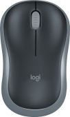 Мышь Logitech M185 Беспроводная тёмно-серый, 910-002235